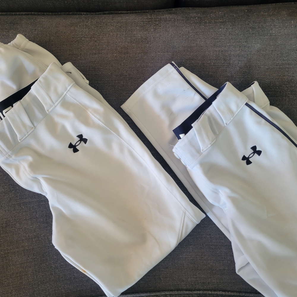 Under Armour White Sports Pants
